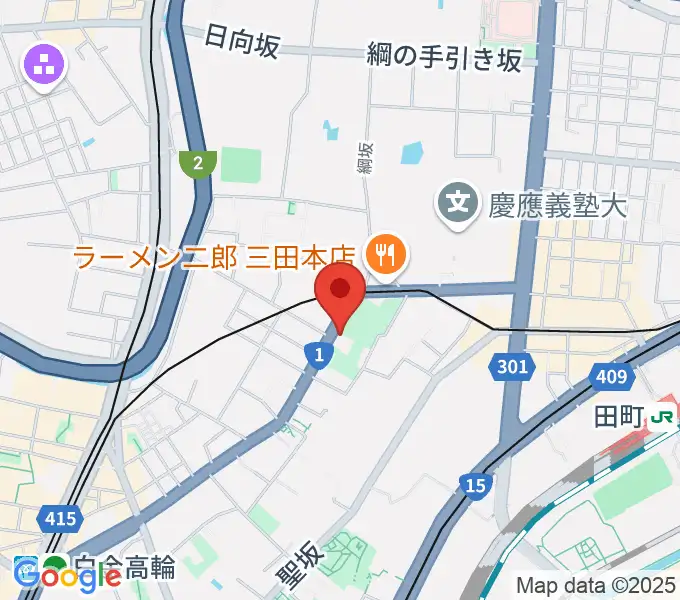 スタジオアワーハウスの地図