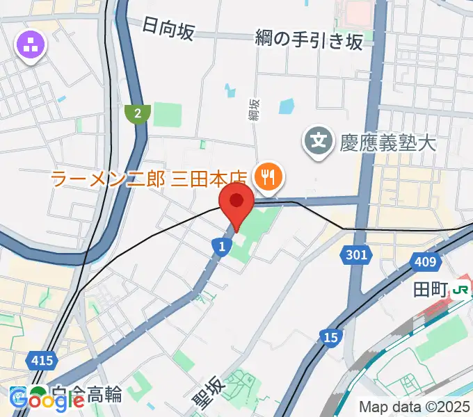 スタジオアワーハウスの地図