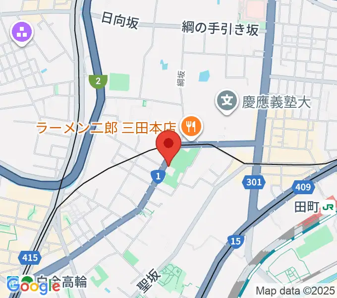 スタジオアワーハウスの地図