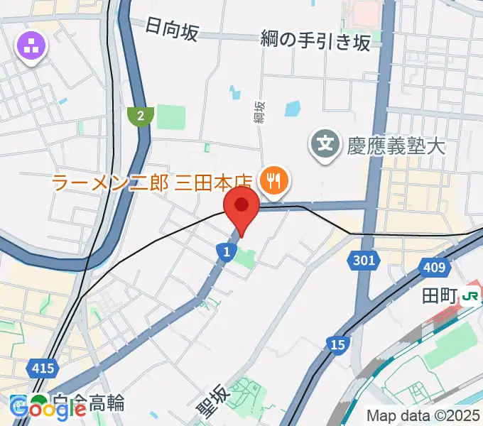 スタジオアワーハウスの地図