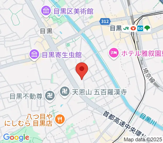 いろはスタジオの地図