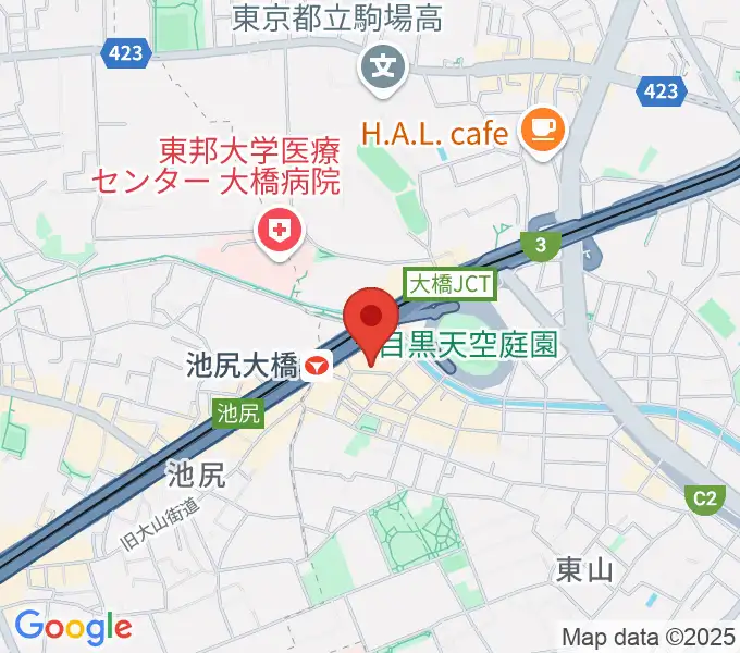 プライムサウンドスタジオ フォームの地図