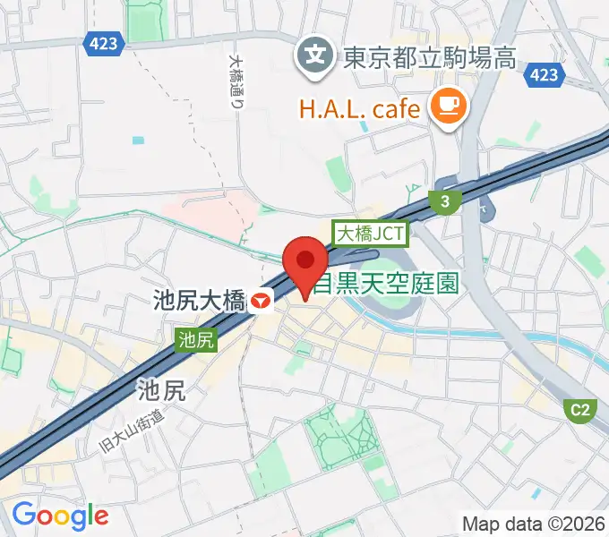 プライムサウンドスタジオ フォームの地図