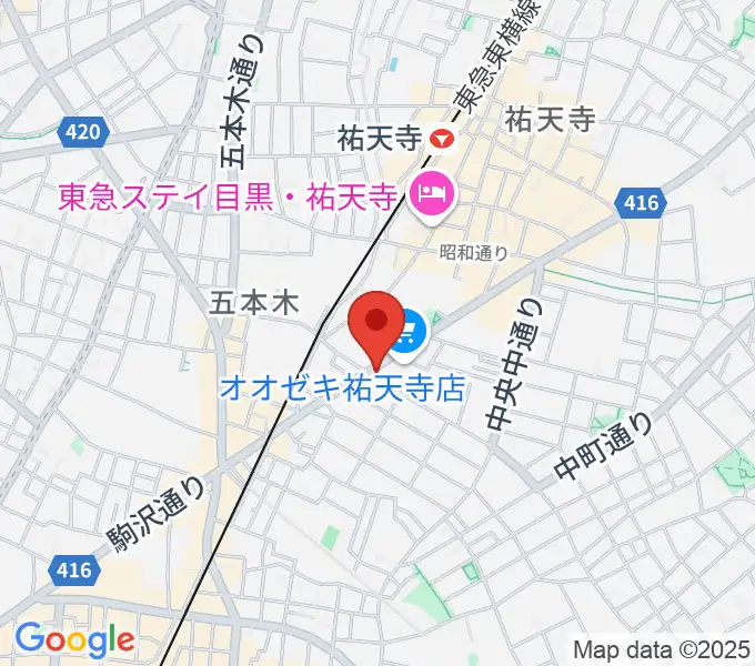 STUDIO MECHの地図