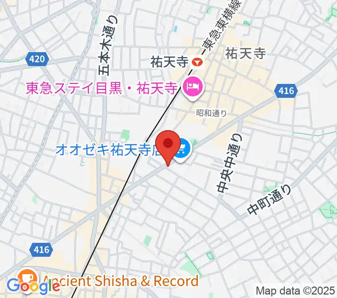 STUDIO MECHの地図