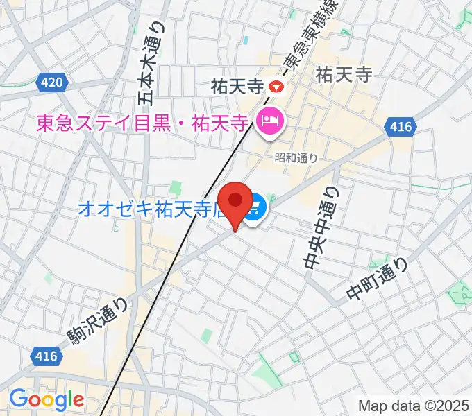 STUDIO MECHの地図