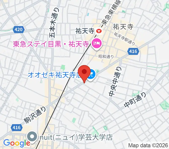 STUDIO MECHの地図
