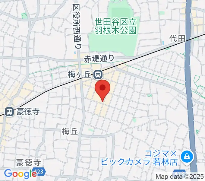 hmc studioの地図