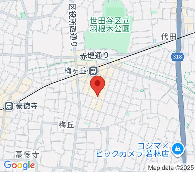 hmc studioの地図