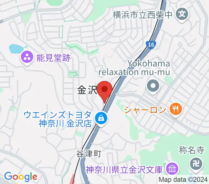 志田英利子ギター教室の地図