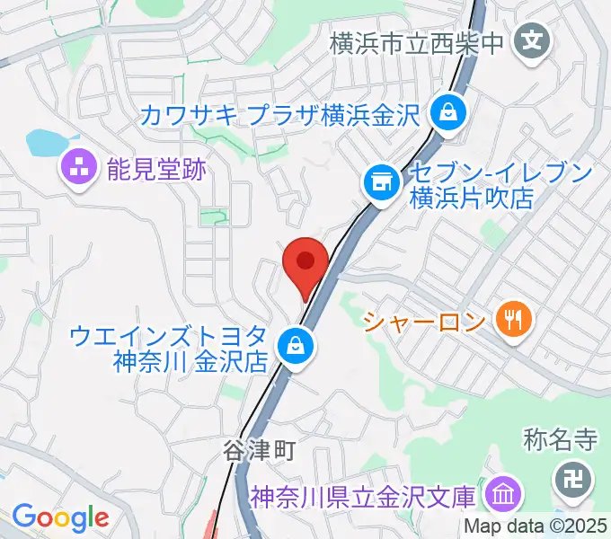 志田英利子ギター教室の地図
