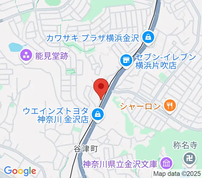 志田英利子ギター教室の地図