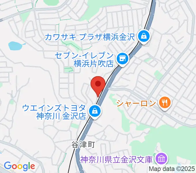 志田英利子ギター教室の地図