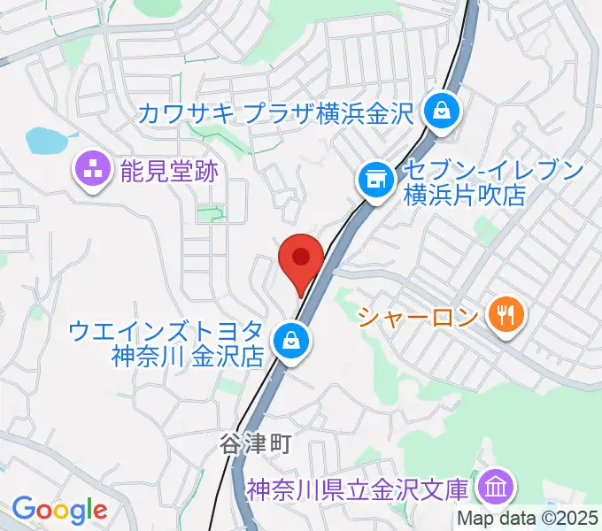 志田英利子ギター教室の地図