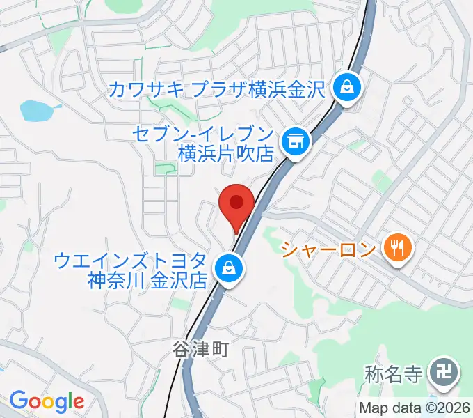 志田英利子ギター教室の地図