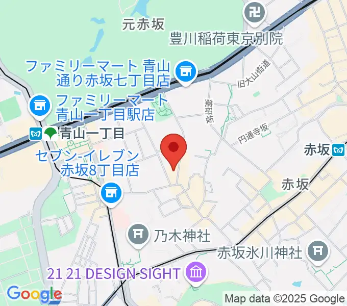 ODEN STUDIOの地図