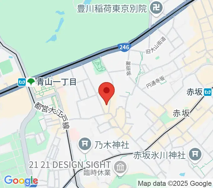 ODEN STUDIOの地図