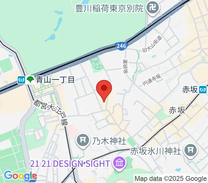 ODEN STUDIOの地図