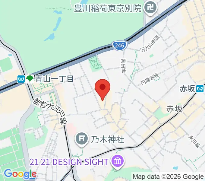 ODEN STUDIOの地図