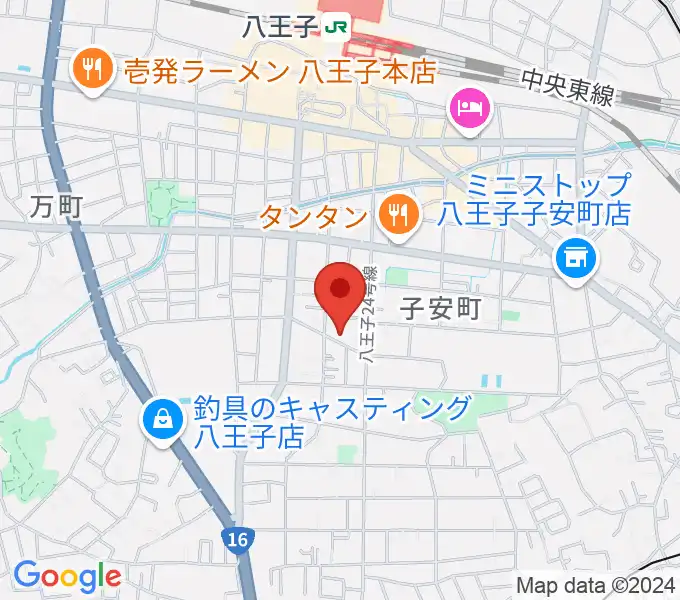 スタジオ・ムーピーズの地図