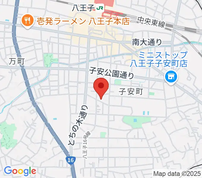スタジオ・ムーピーズの地図