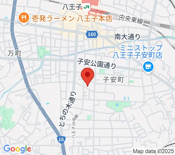 スタジオ・ムーピーズの地図