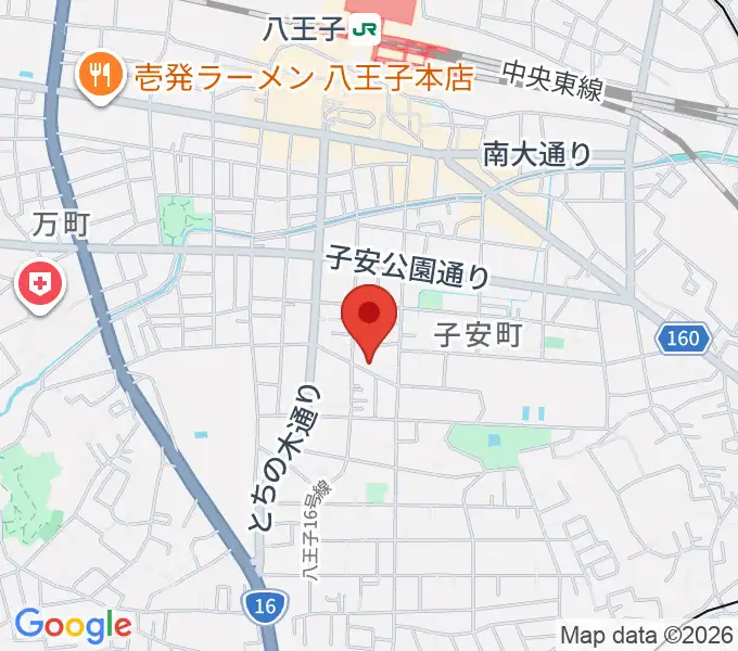 スタジオ・ムーピーズの地図
