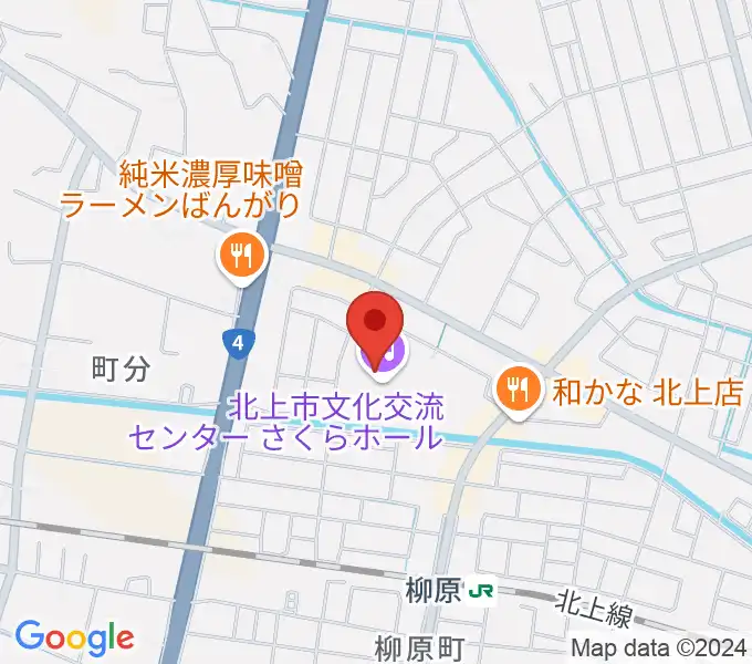 さくらホール アートファクトリーの地図