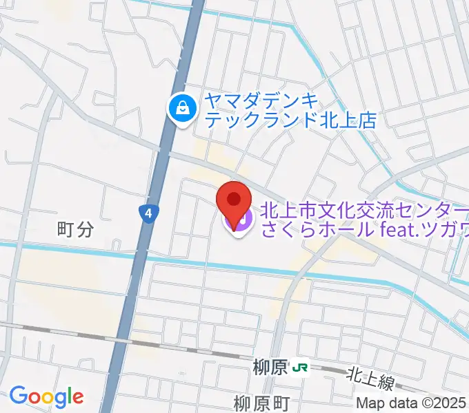 さくらホール アートファクトリーの地図