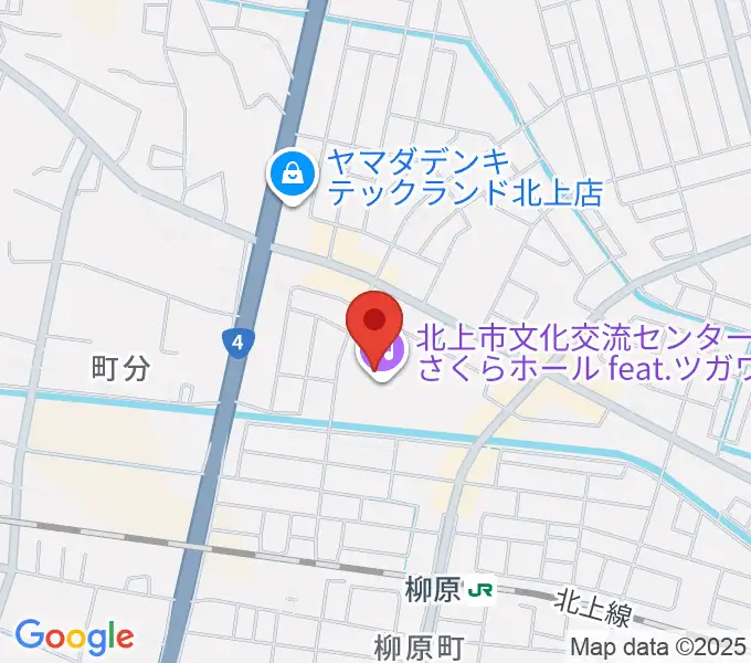 さくらホール アートファクトリーの地図
