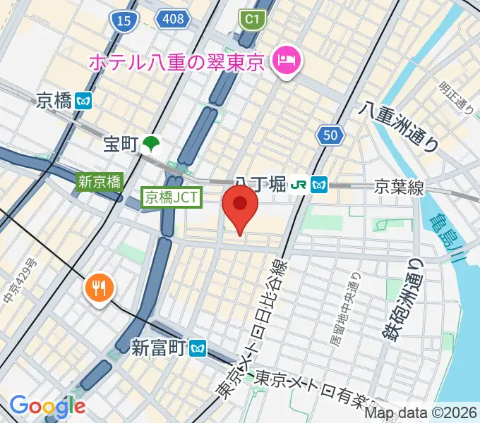 バイオリンアートの地図