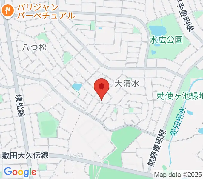 テネラメンテの地図