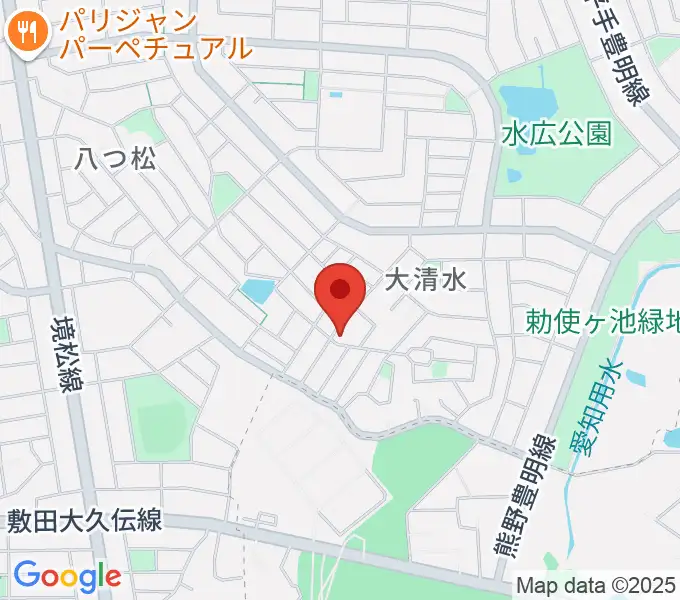 テネラメンテの地図