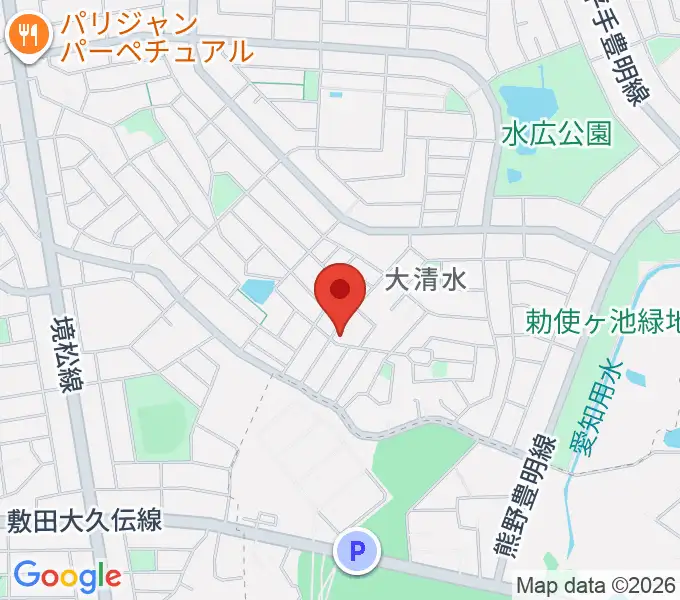 テネラメンテの地図