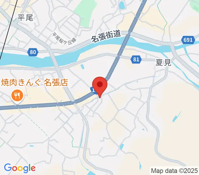 ピアノの山口の地図