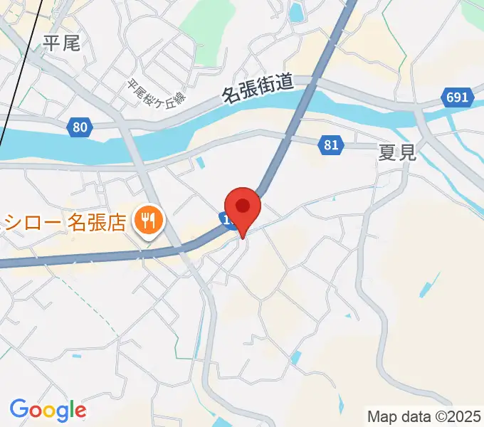 ピアノの山口の地図