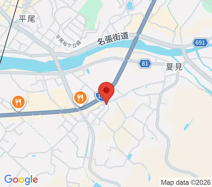 ピアノの山口の地図
