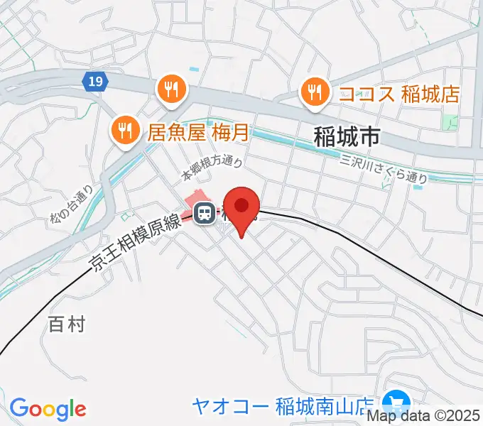 タカハシミュージックプラザの地図