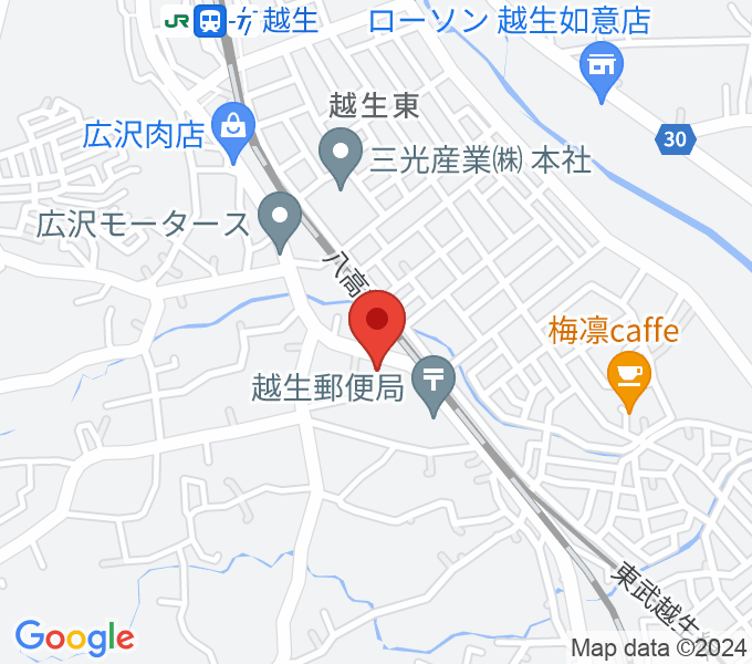 昭和楽器 埼玉ピアノ流通センターの場所