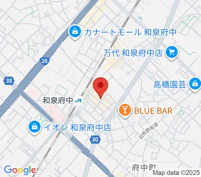 新日本ミュージック株式会社の地図
