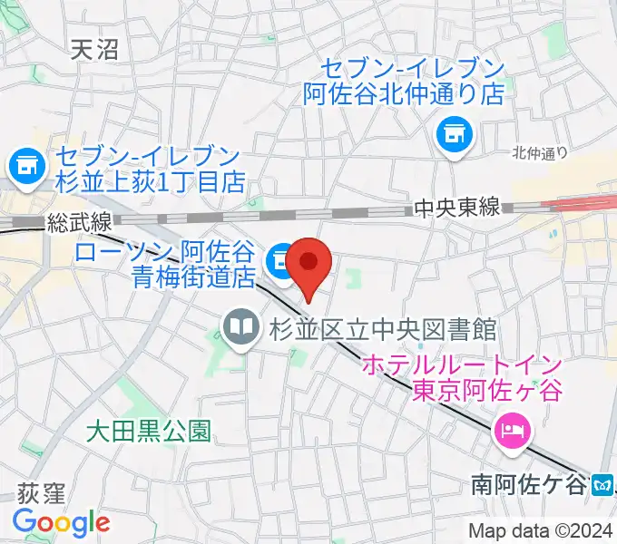 ボゴランマーケットの地図