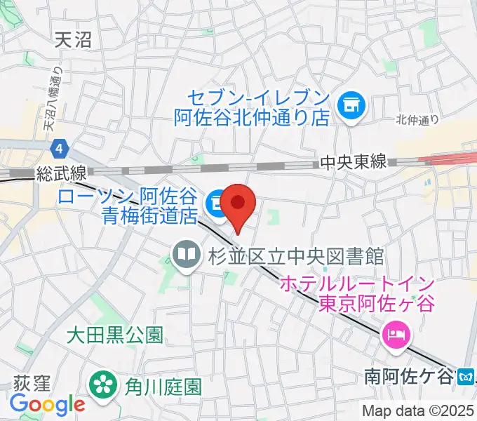 ボゴランマーケットの地図