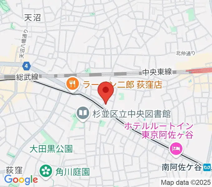 ボゴランマーケットの地図