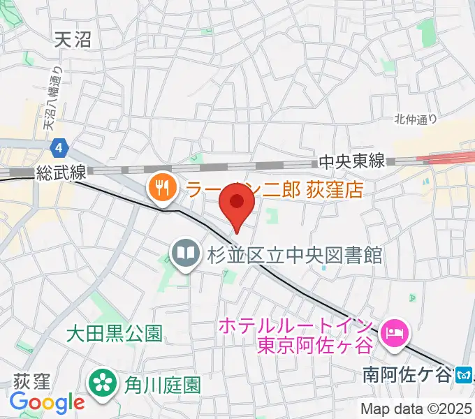 ボゴランマーケットの地図