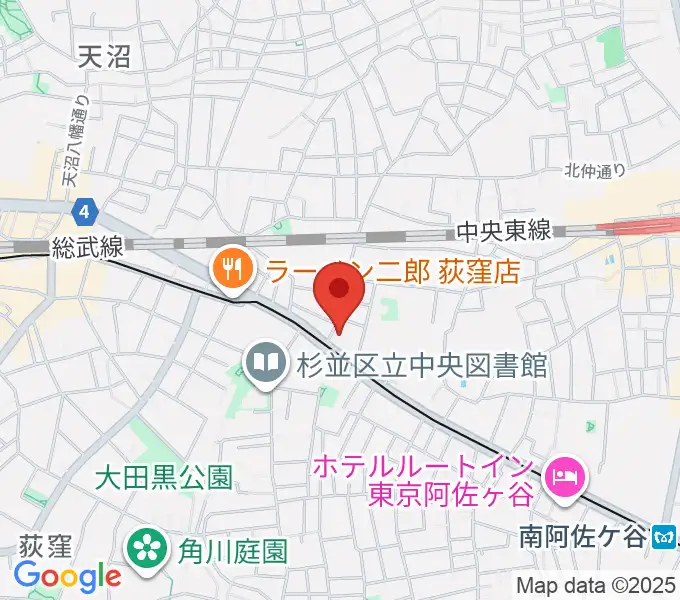 ボゴランマーケットの地図