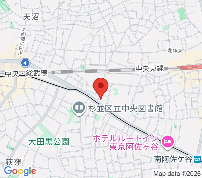 ボゴランマーケットの地図