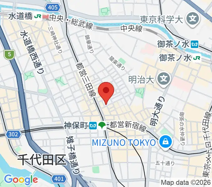 リムショットの地図