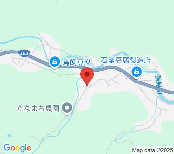 ピアノファクトリークジラの地図