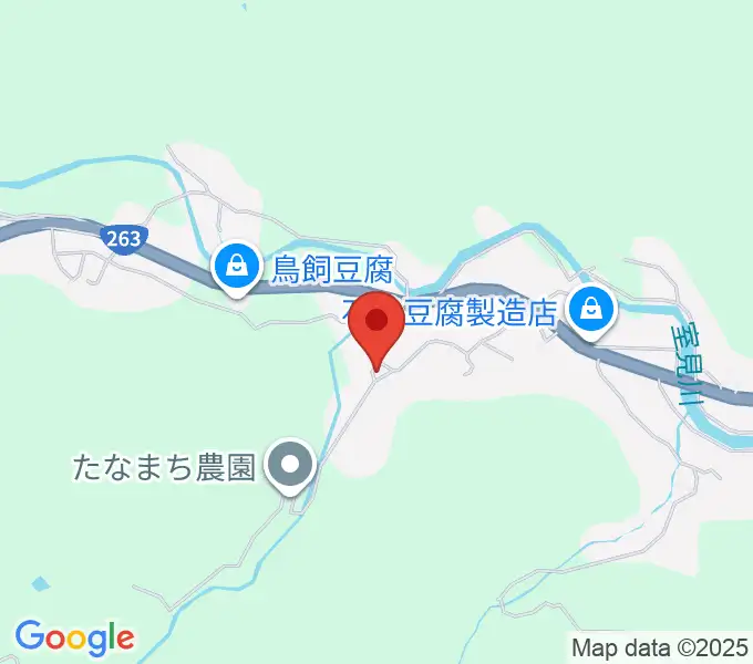 ピアノファクトリークジラの地図