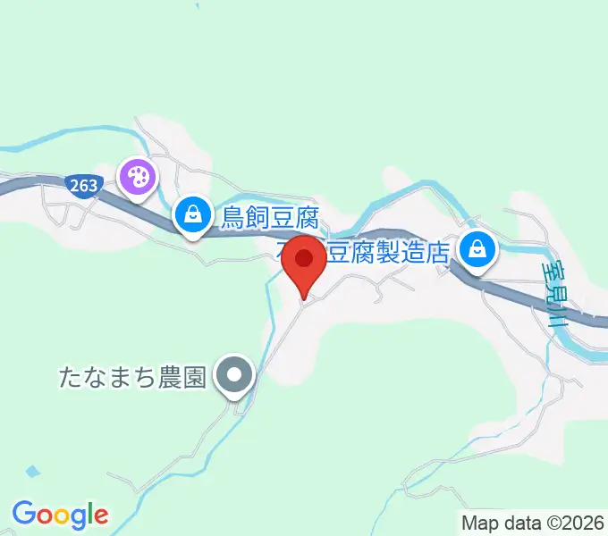 ピアノファクトリークジラの地図